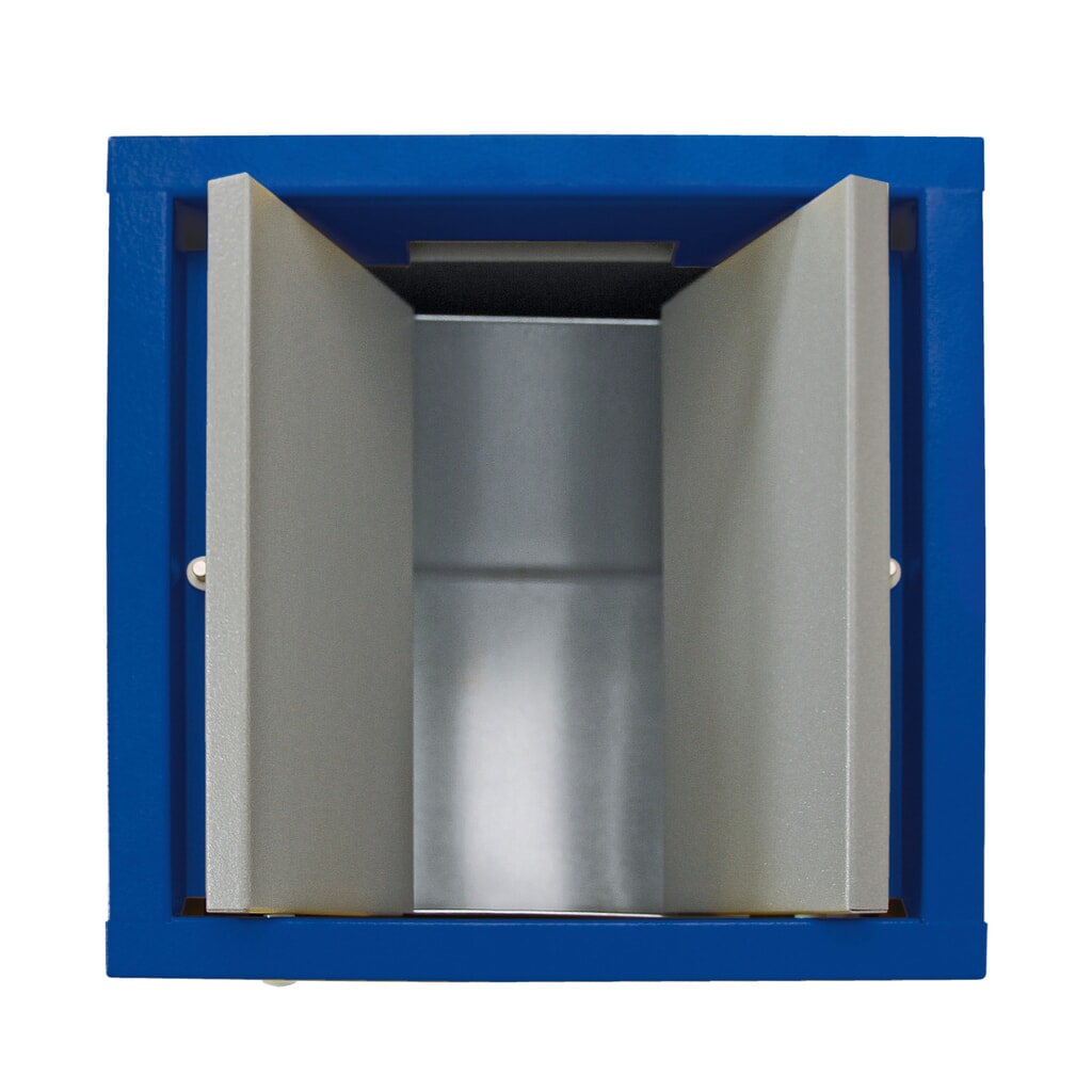 stumpf® Wertstoffsammler, 1x 30 Liter, Deckel blau Produktabbildung Nr. 7: stumpf® Wertstoffsammler, 1x 30 Liter, Deckel blau