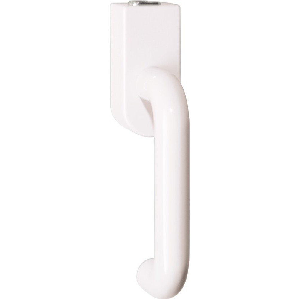 Produktabbildung: HEWI Fenstergriff abschließbar 111FGA.1 35mm, 35 mm, Kunststoff 99 reinweiß, abschließbar