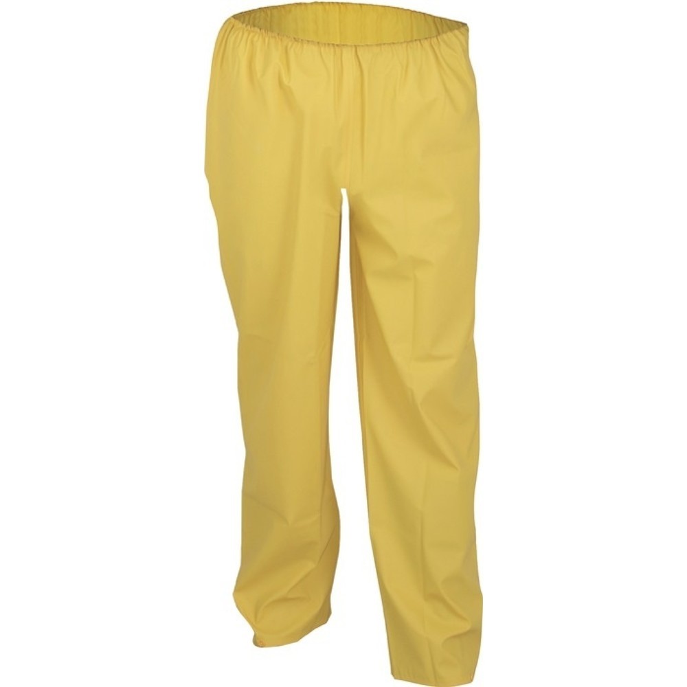 Produktabbildung: ASATEX Regenschutzhose PU Stretch, gelb, Größe XXXL