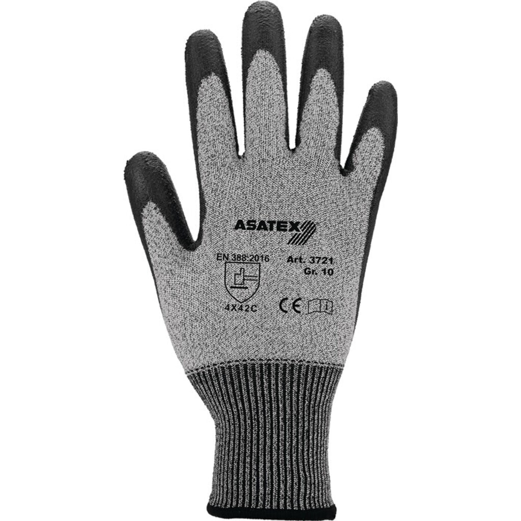 ASATEX Schnittschutzhandschuhe Gr.9 grau Produktabbildung: ASATEX Schnittschutzhandschuhe Gr.9 grau