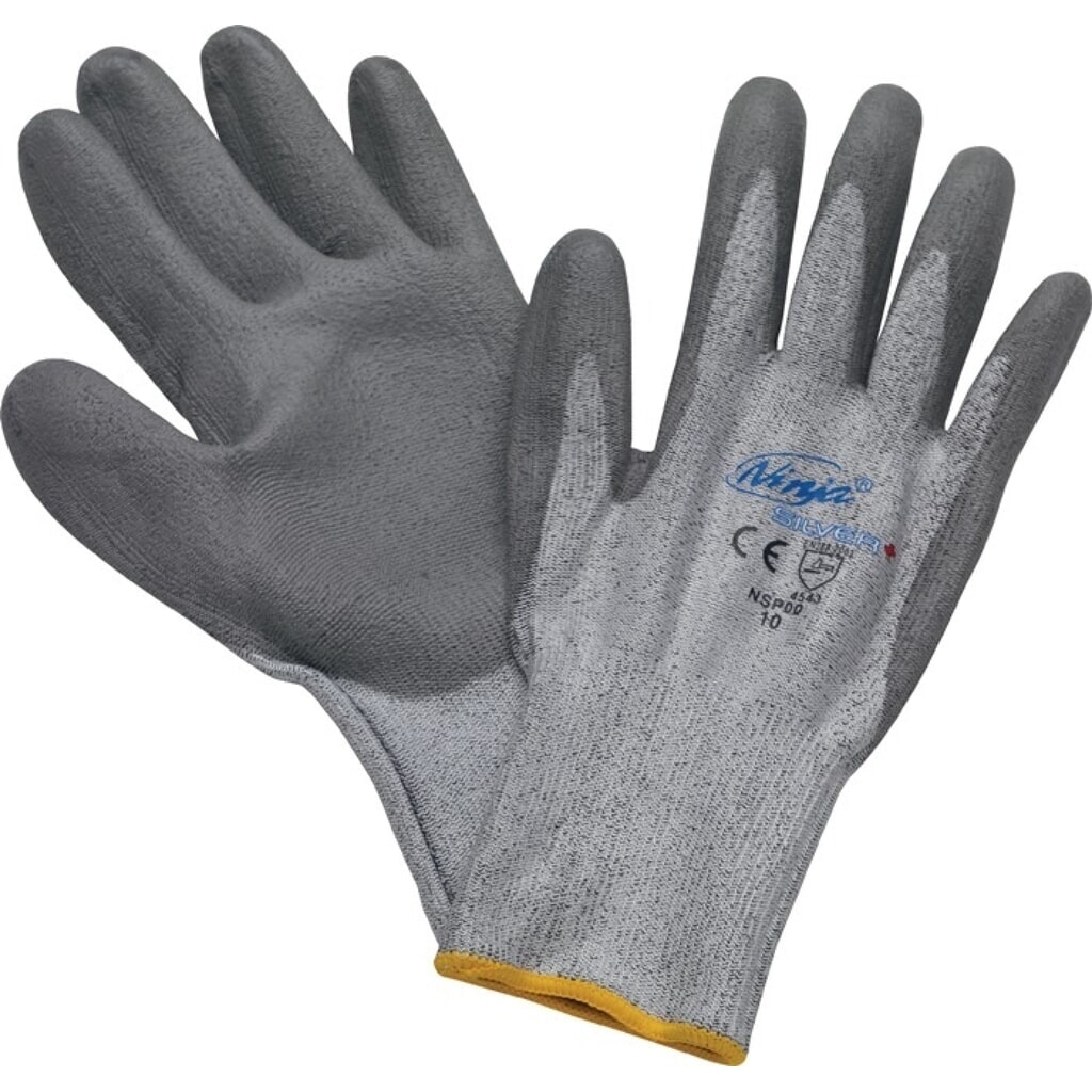 Produktabbildung: ASATEX Schnittschutzhandschuhe Ninja Gr.8 grau