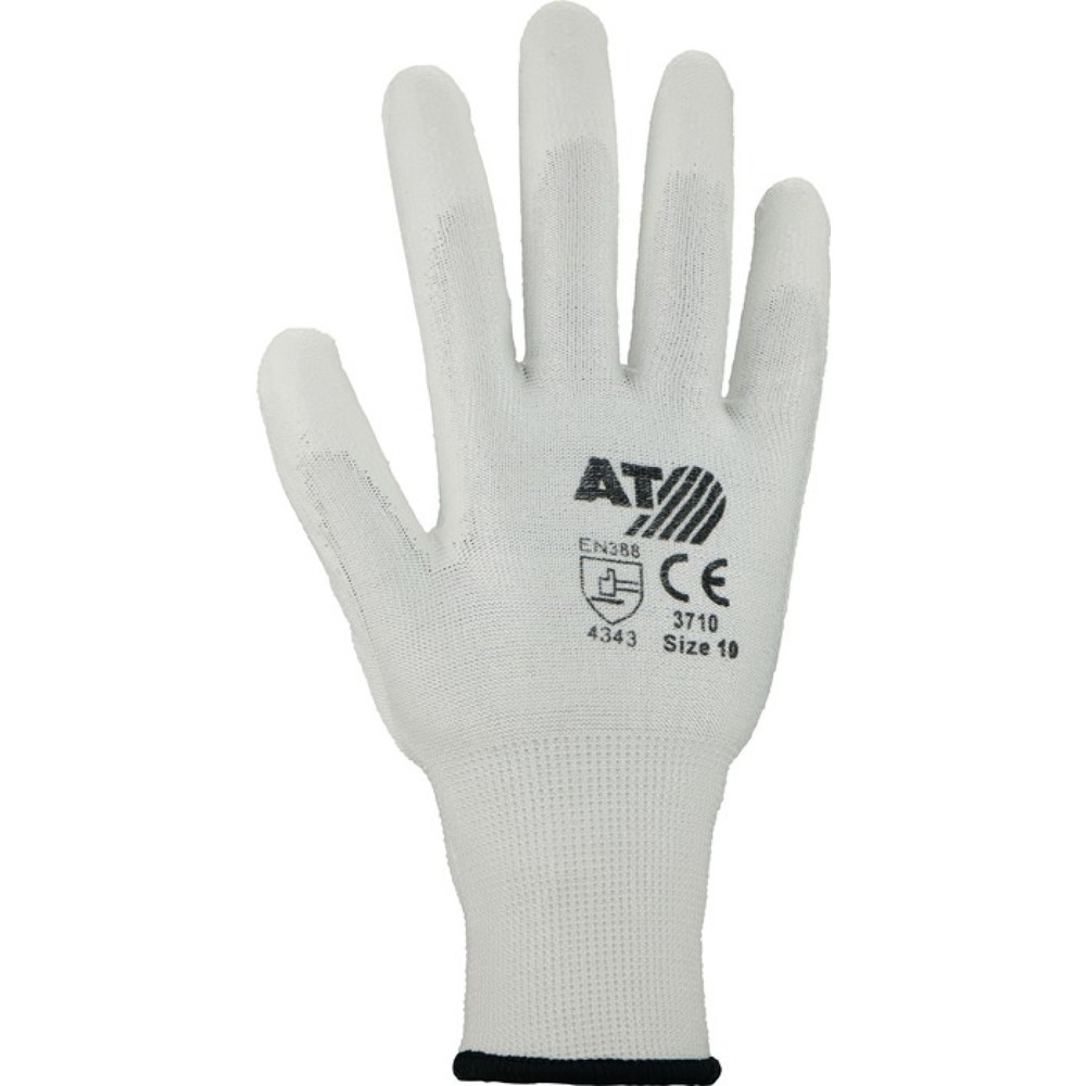 Produktabbildung: ASATEX Schnittschutzhandschuhe Gr.8 weiß EN 388