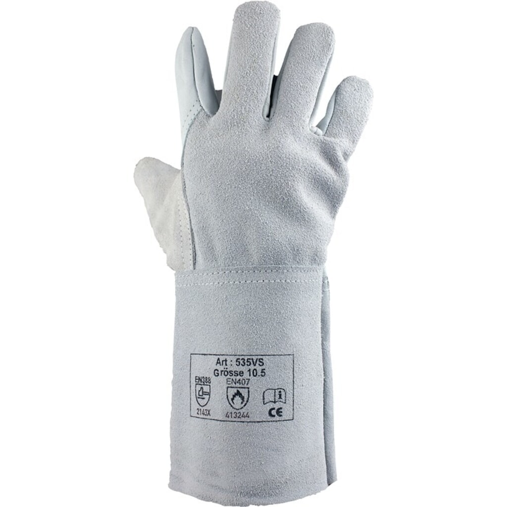 ASATEX Schweißerhandschuhe Gr.10,5 naturfarben Produktabbildung: ASATEX Schweißerhandschuhe Gr.10,5 naturfarben