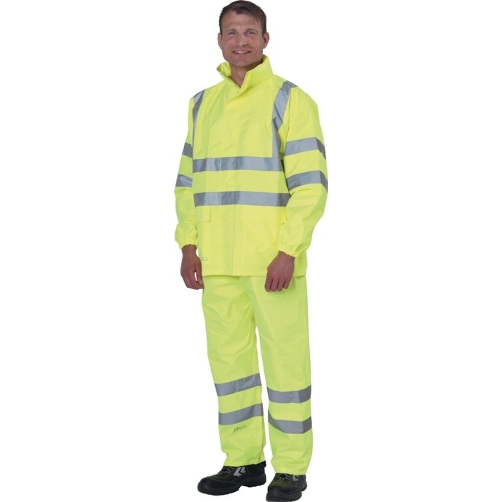 PREVENT Warnschutz-Regenjacke Gr.XL gelb PREVENT Produktabbildung: PREVENT Warnschutz-Regenjacke Gr.XL gelb PREVENT