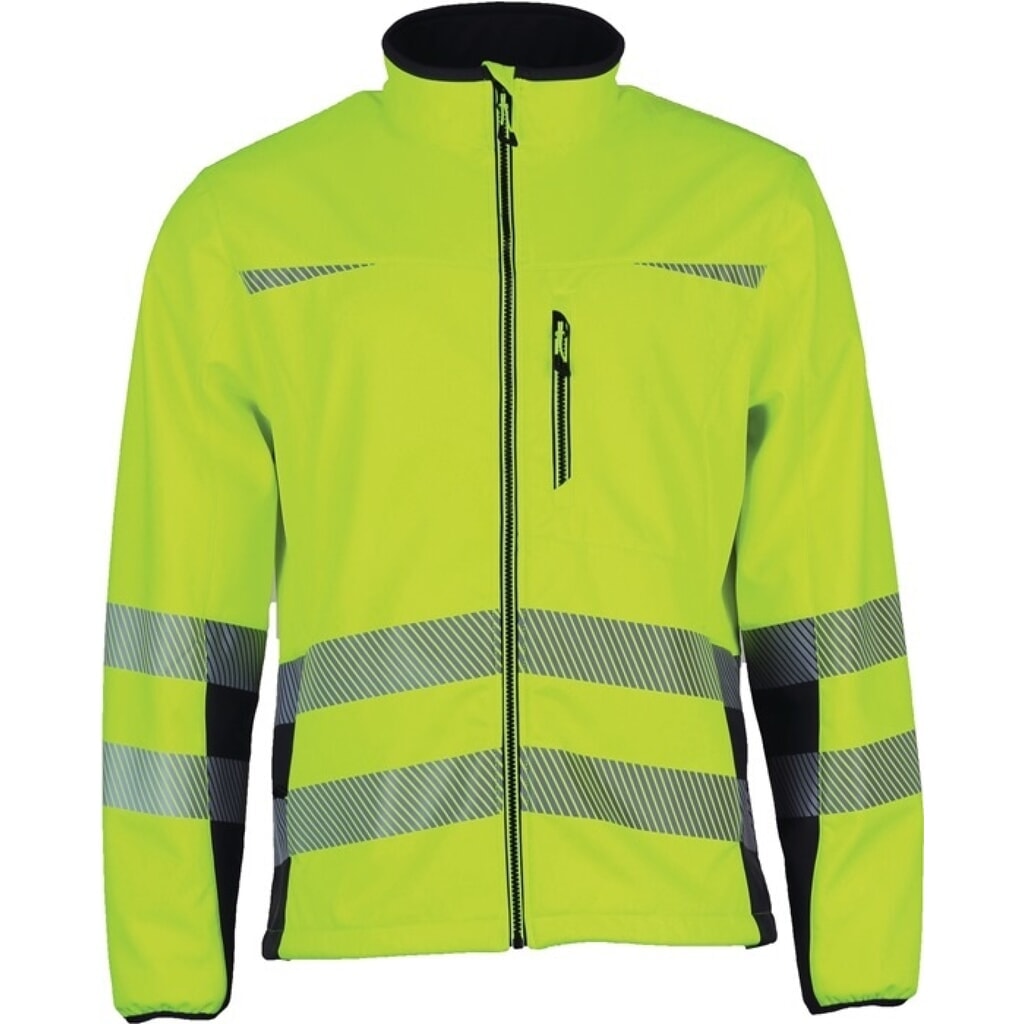 PREVENT TRENDLINE Warnschutzsoftshelljacke Prevent® Produktabbildung Nr. 1: PREVENT TRENDLINE Warnschutzsoftshelljacke Prevent®