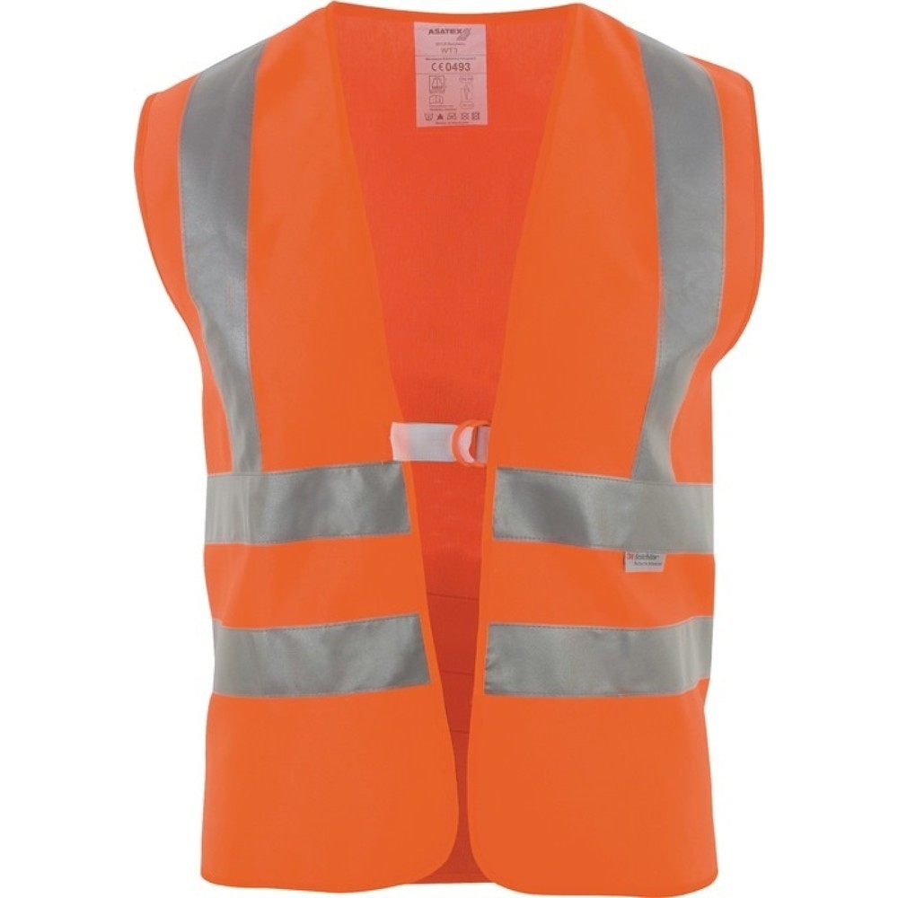 Produktabbildung: ASATEX Warnweste Gr.univ.orange