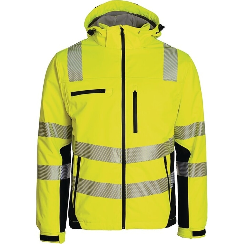 ASATEX Winter-Warnschutzsoftshelljacke Gr.L Produktabbildung: ASATEX Winter-Warnschutzsoftshelljacke Gr.L