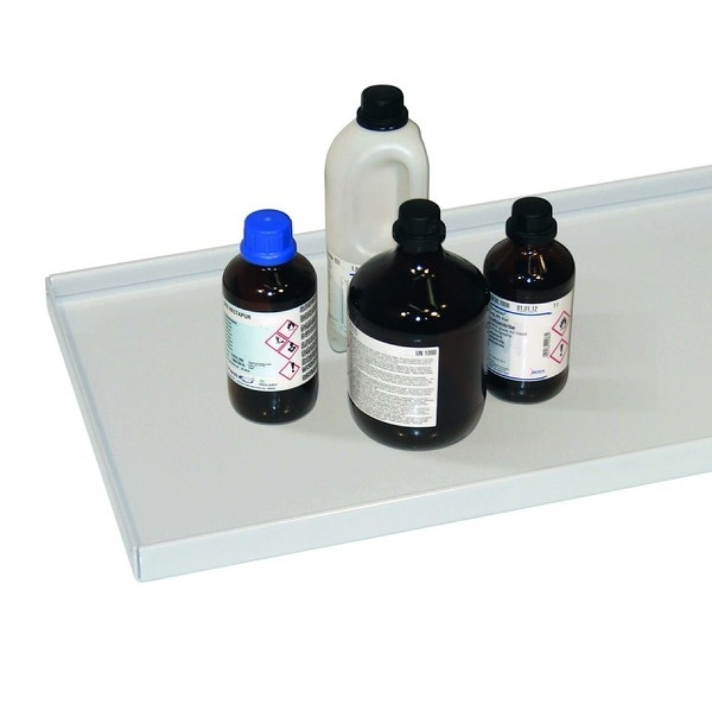 Produktabbildung: asecos® Fachboden für Vertikalauszugschrank V-MOVE-90, BxT 316 x 719 mm, lichtgrau
