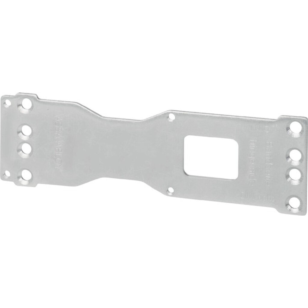 Produktabbildung: ASSA ABLOY Montageplatte A120, verzinkt, passend für DC200 / 300 / 500 / 700