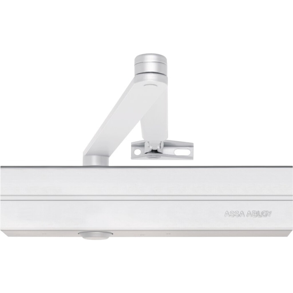 ASSA ABLOY Scherentürschließer DC 300, silber EN 3-6 Produktabbildung: ASSA ABLOY Scherentürschließer DC 300, silber EN 3-6