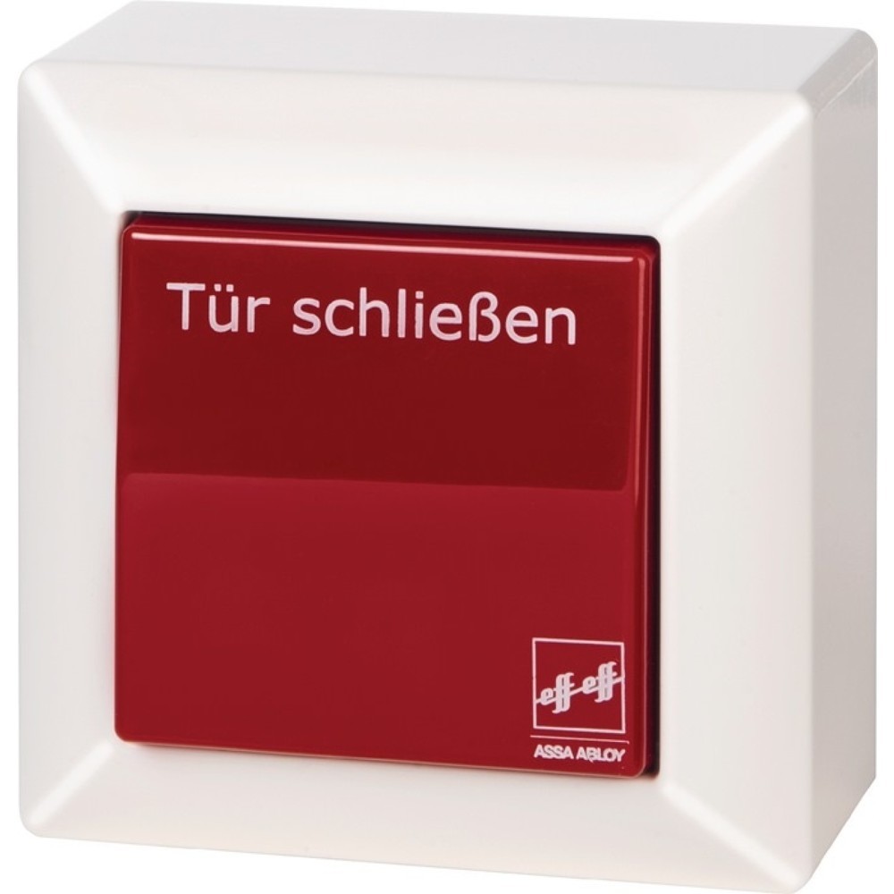 Produktabbildung: ASSA ABLOY Unterbrechertaster 1316-10, weiß, AP-Montage