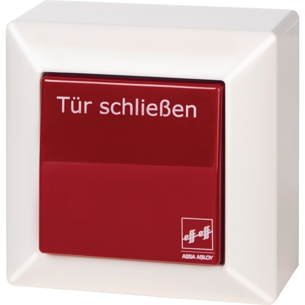 ASSA ABLOY Unterbrechertaster 1316-10, weiß, AP-Montage Produktabbildung: ASSA ABLOY Unterbrechertaster 1316-10, weiß, AP-Montage