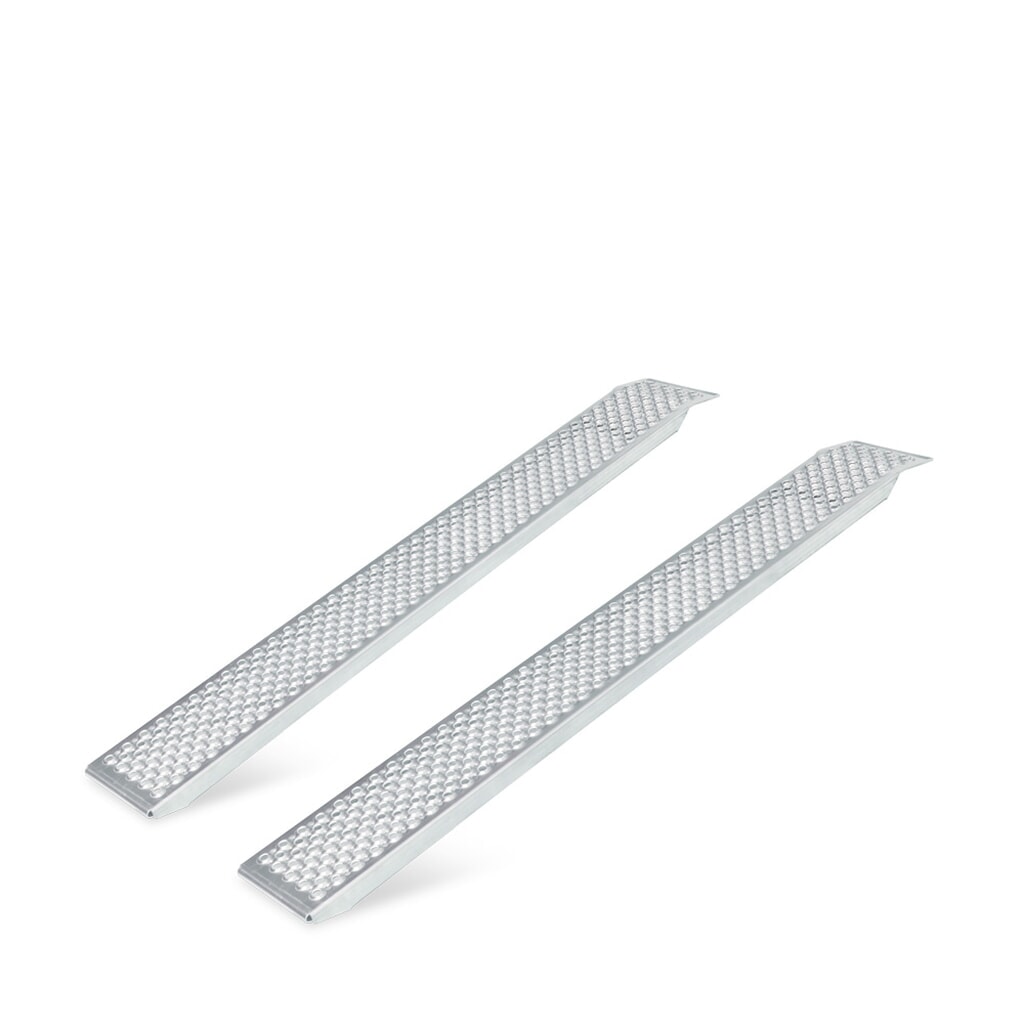 Verladeschienen, leicht mit Abrutschsicherung, Tragkraft/Paar 400kg, 2er-Set, LxB 2.000 x 200 mm Produktabbildung: Verladeschienen, leicht mit Abrutschsicherung, Tragkraft/Paar 400kg, 2er-Set, LxB 2.000 x 200 mm