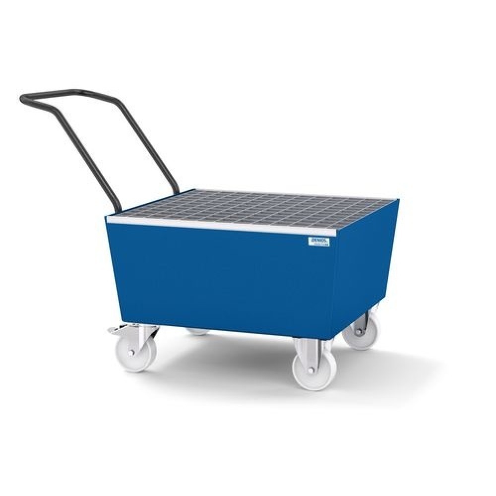 Produktabbildung: Auffangwanne CL, verfahrbar, für 1x 200-Liter-Fass, pulverbeschichtet