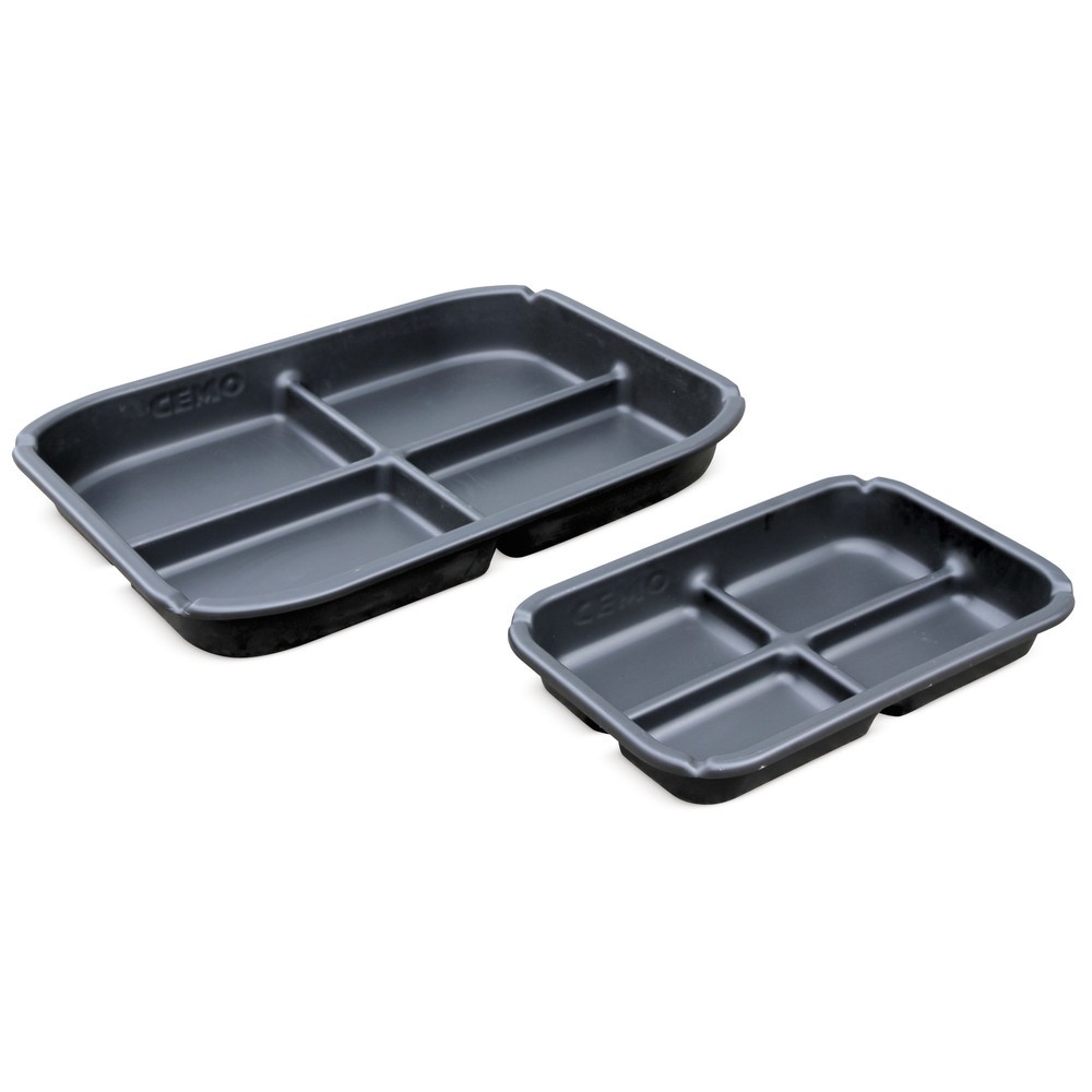 Produktabbildung: Auffangwanne CEMO für Kleingebinde, aus PE, Auffangvolumen 20 l