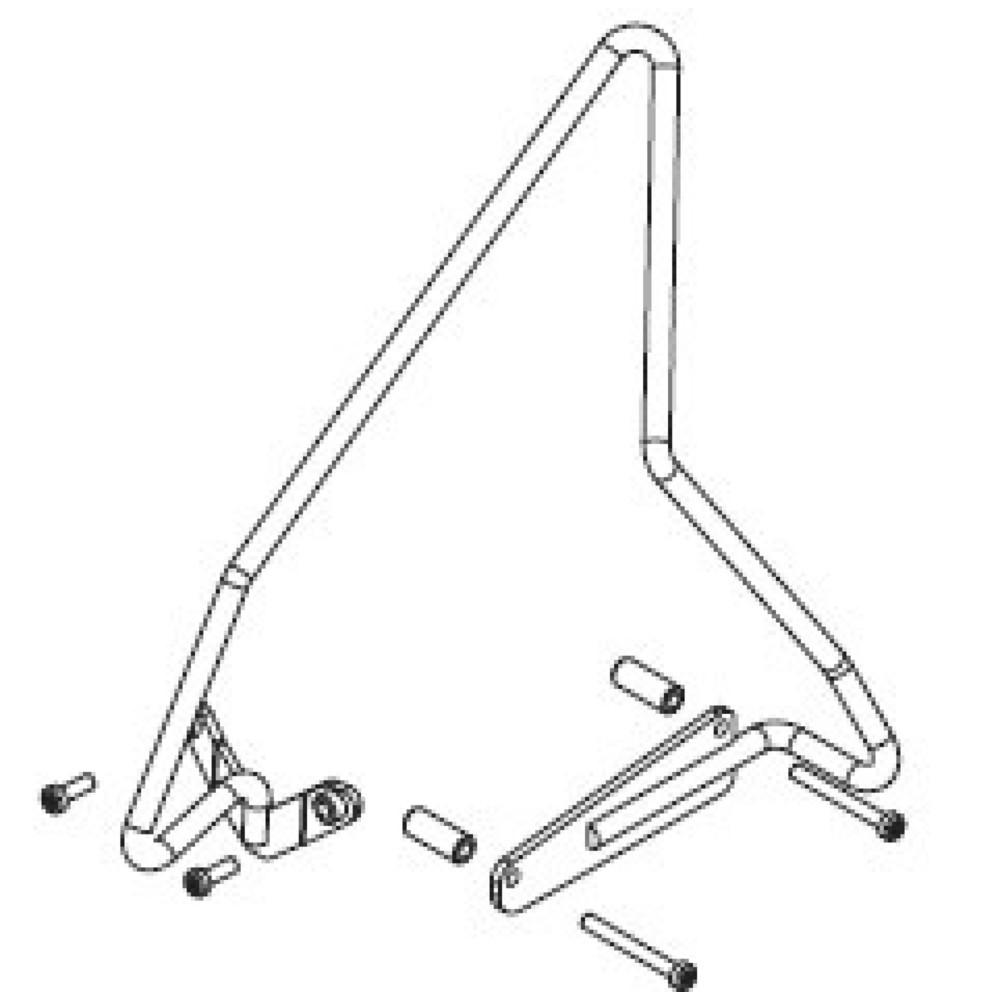 Produktabbildung: Aufhängebügel f. Umreifungsstation BW-XL, für AKKU-Gerät BXT4