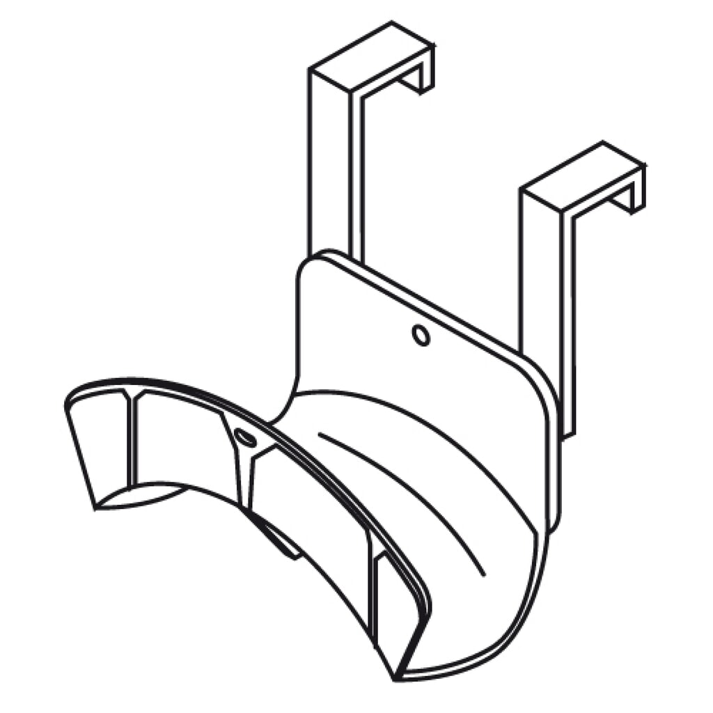 Produktabbildung: Aufhängung für Kabel und Schläuche für FLADAFI® Materialcontainer