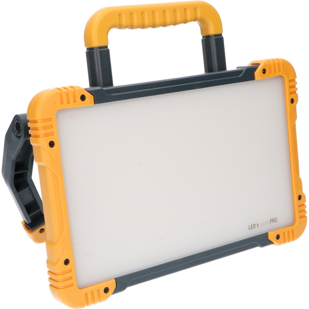 Produktabbildung: Aufladbare Arbeitsleuchte - 15W 1500lm 5000K IP54 44,40Wh - Lithium-Ionen - baustellentauglich