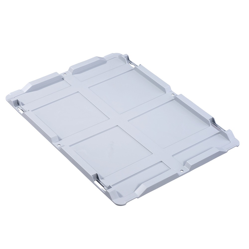 Produktabbildung: Allit Auflagedeckel, ohne Verschlüsse, für Euro-Stapelbehälter, für BxT 600 x 400 mm