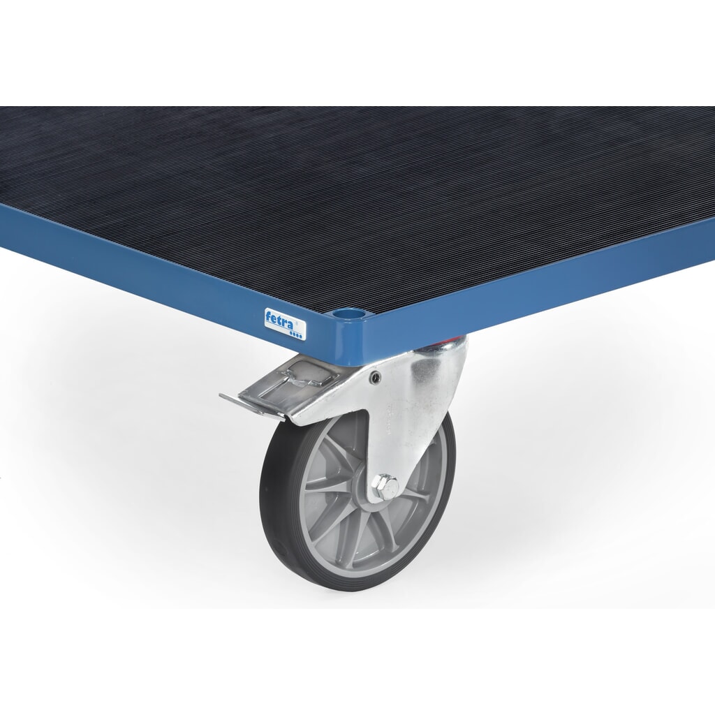 Produktabbildung: Aufpreis für fetra® Ladefläche mit Riefengummi Nutzbreite 500 mm Nutzlänge 850 mm