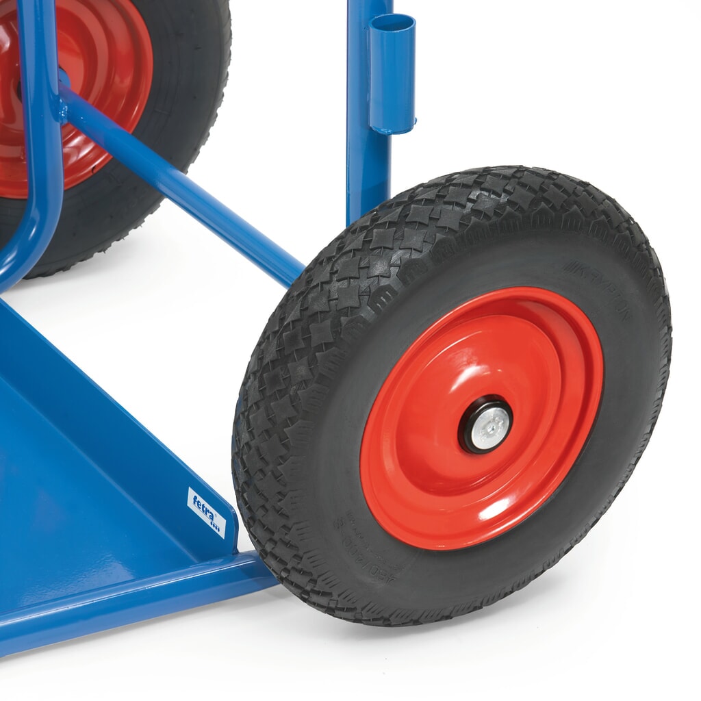 Aufpreis für fetra® PU-Bereifung, ØxB 400 x 100 mm, Set aus 4 Reifen Produktabbildung: Aufpreis für fetra® PU-Bereifung, ØxB 400 x 100 mm, Set aus 4 Reifen