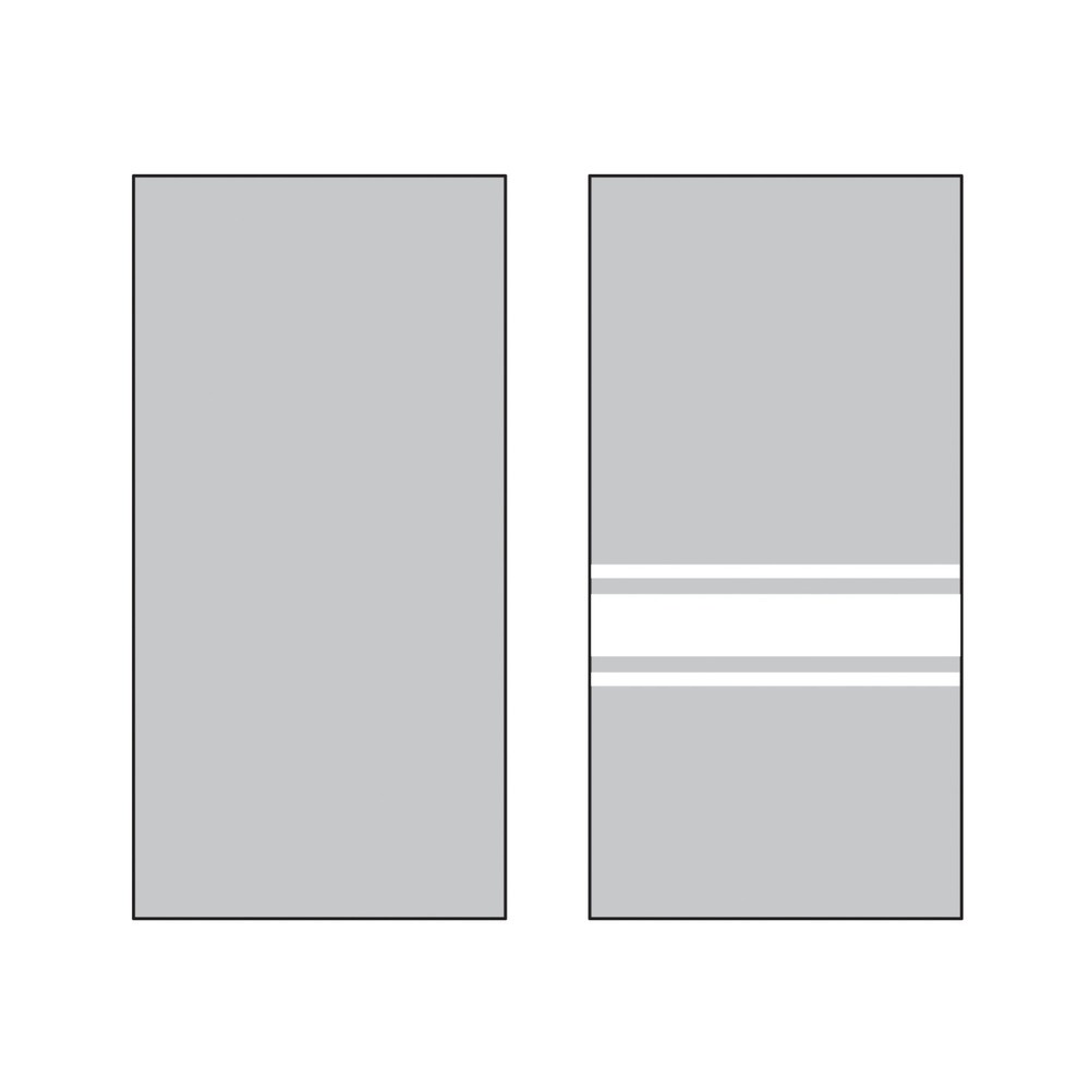 Produktabbildung: Seitenwand für Raucherpavillon, 8-eckig, Klares Glas 01