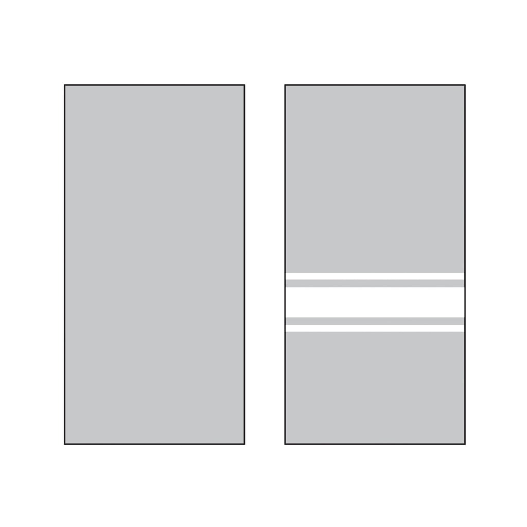 Produktabbildung Nr. 1: Seitenwand für Raucherpavillon, 8-eckig, Klares Glas 01