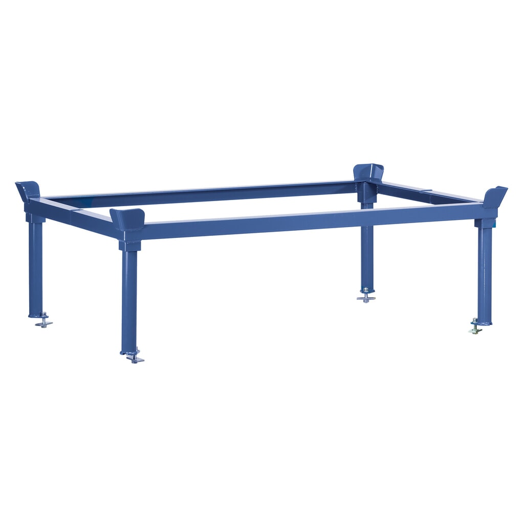 Aufsatzrahmen für fetra® Paletten-Fahrgestell, HxBxT 370 x 1.210 x 810 mm Produktabbildung: Aufsatzrahmen für fetra® Paletten-Fahrgestell, HxBxT 370 x 1.210 x 810 mm