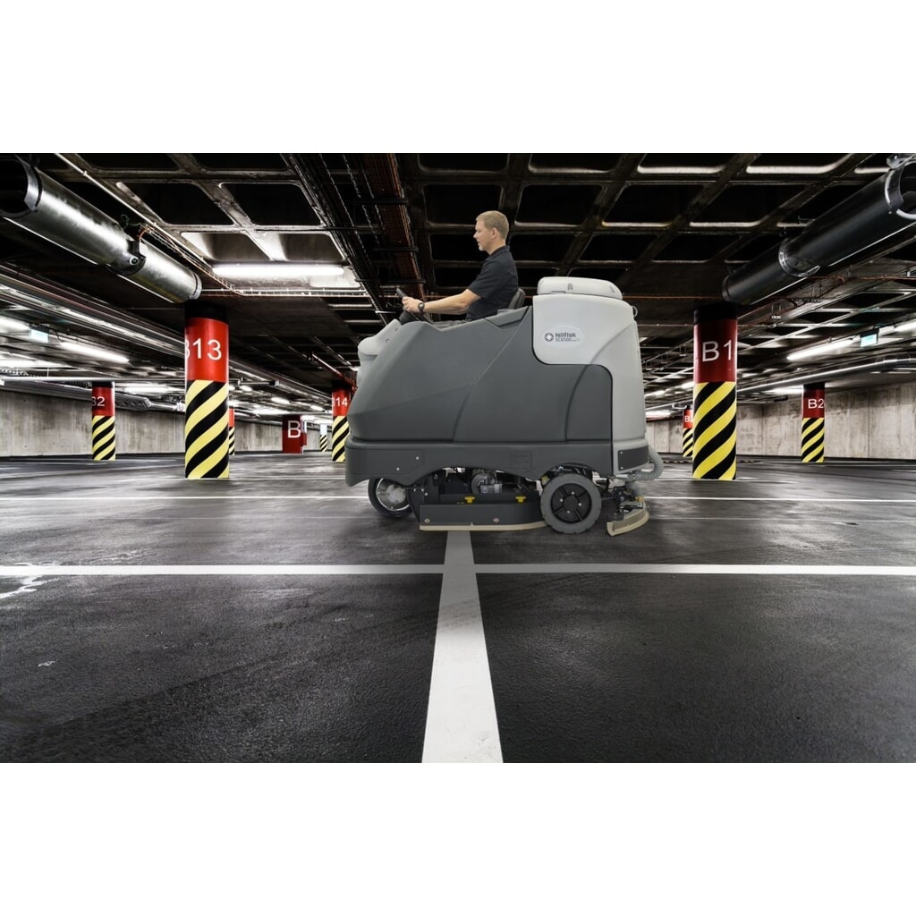 Nilfisk® Aufsitz-Scheuer-Saugmaschine SC 6500, theor. Flächenleistung 9.000 m²/h Produktabbildung Nr. 10: Nilfisk® Aufsitz-Scheuer-Saugmaschine SC 6500, theor. Flächenleistung 9.000 m²/h