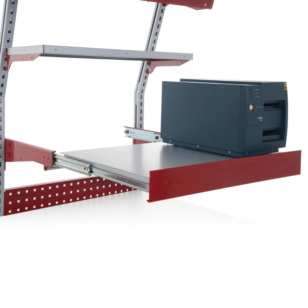 Produktabbildung: Auszugboden für Rocholz Packtische SYSTEM FLEX, HxBxT 140 x 800 x 500 mm