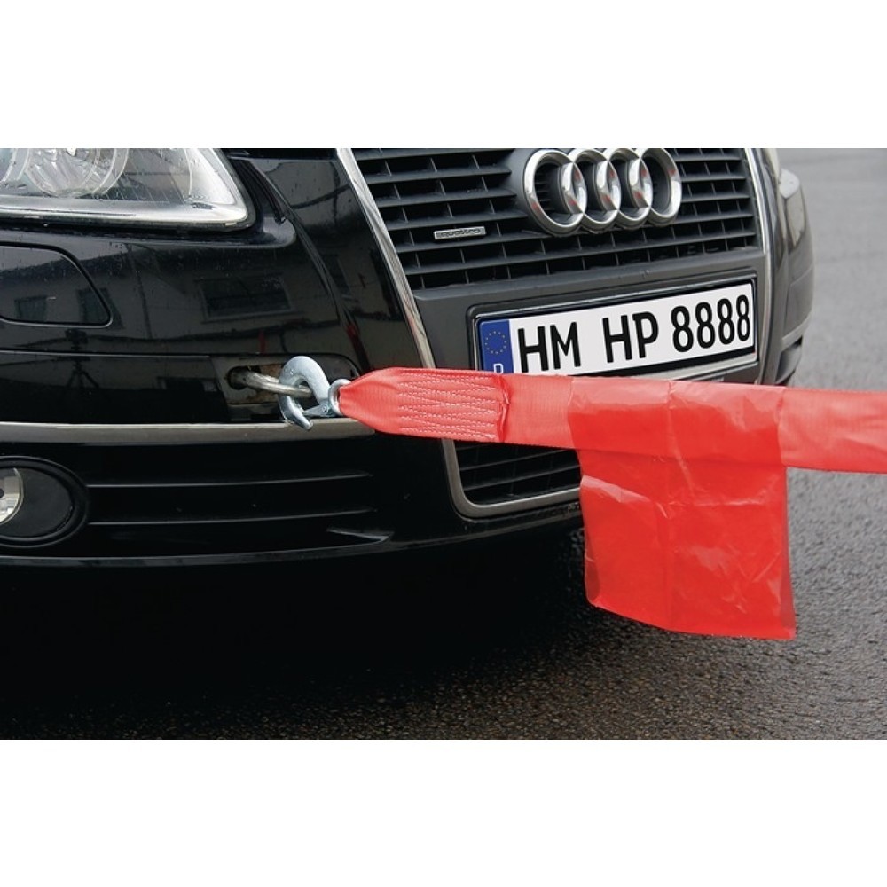 Produktabbildung Nr. 2: Auto-Abschleppseil, 4000 kg, Polypropylen Schwerlasthaken/Haken