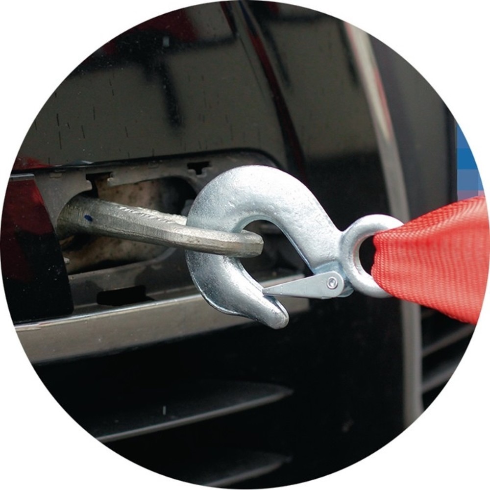 Produktabbildung Nr. 3: Auto-Abschleppseil, 4000 kg, Polypropylen Schwerlasthaken/Haken