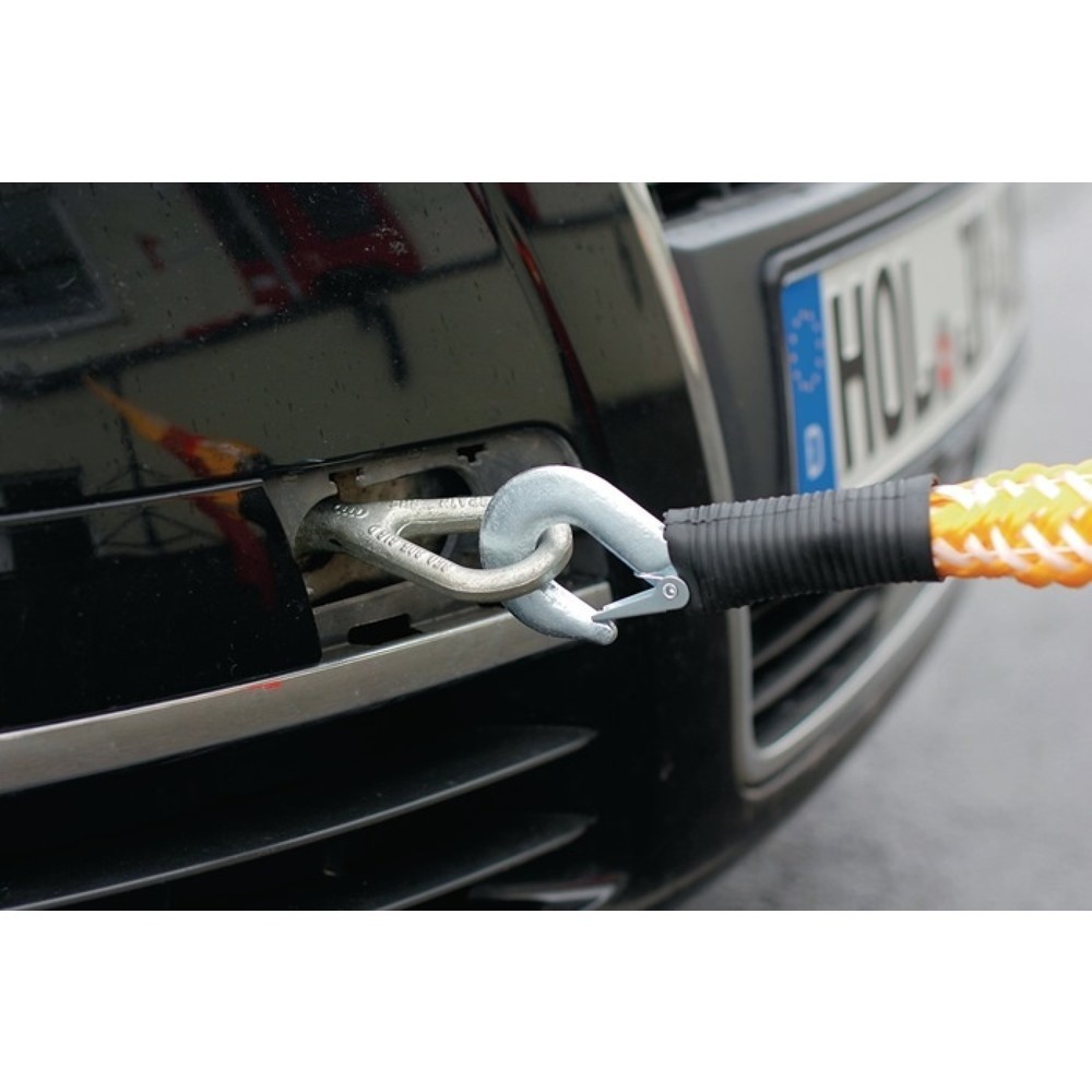 Produktabbildung Nr. 2: Auto-Abschleppseil Super Stretch, 2800 kg, Polypropylen Haken/Haken