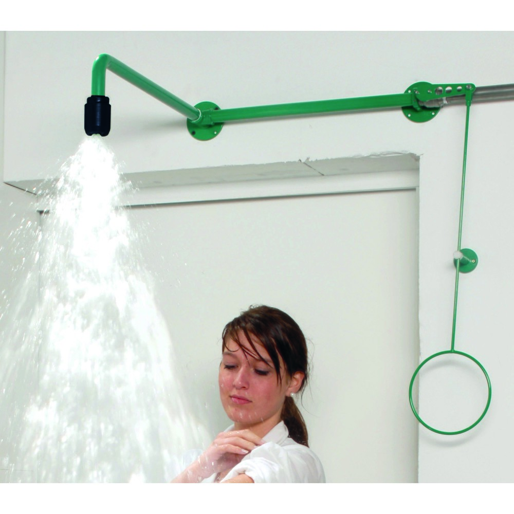 Produktabbildung Nr. 2: B-Safety Körper-Notdusche ClassicLine, Über-Tür-Montage