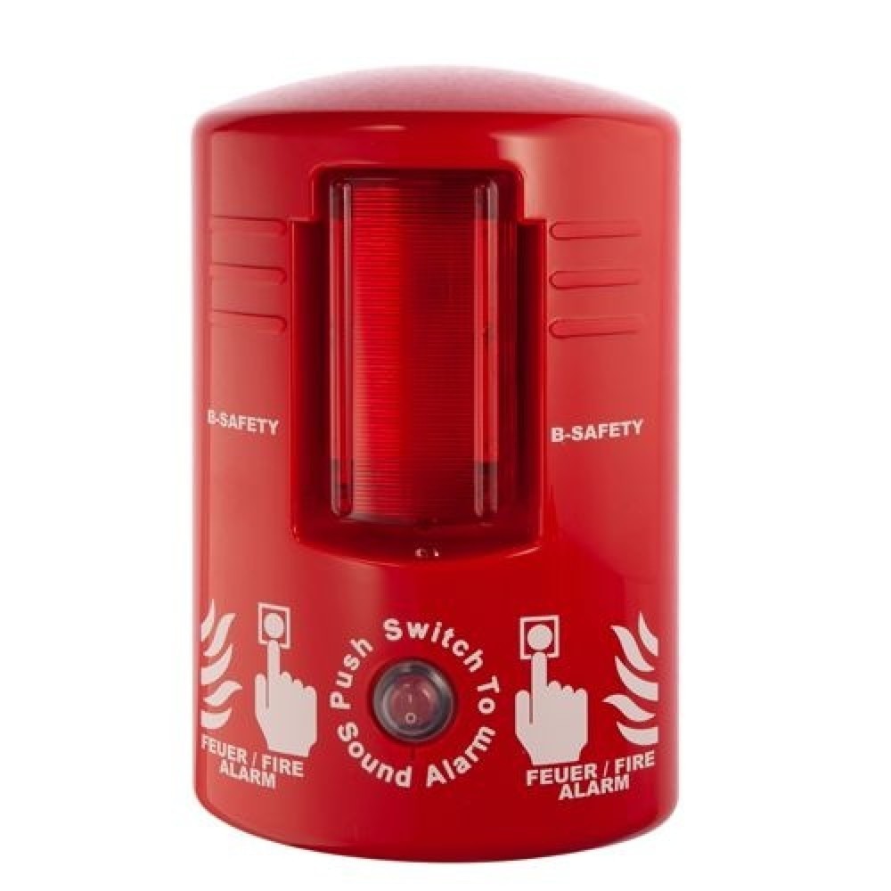 Produktabbildung: B-Safety Lokaler Feuermelder TOP-ALARM, mit Sirene u. Blitzlicht