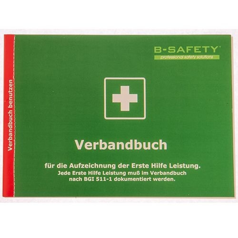 Produktabbildung: B-Safety Verbandbuch DIN A5, datenschutzsicher