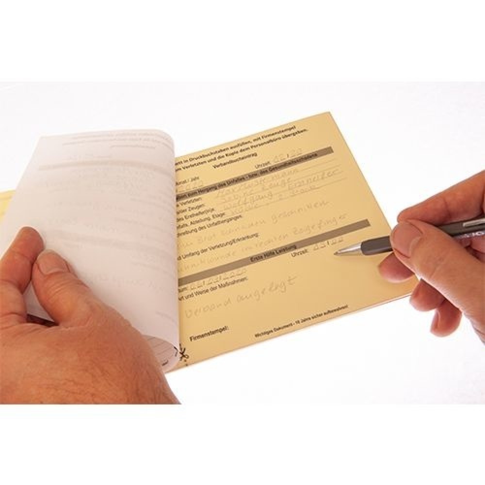 Produktabbildung Nr. 4: B-Safety Verbandbuch DIN A5, datenschutzsicher