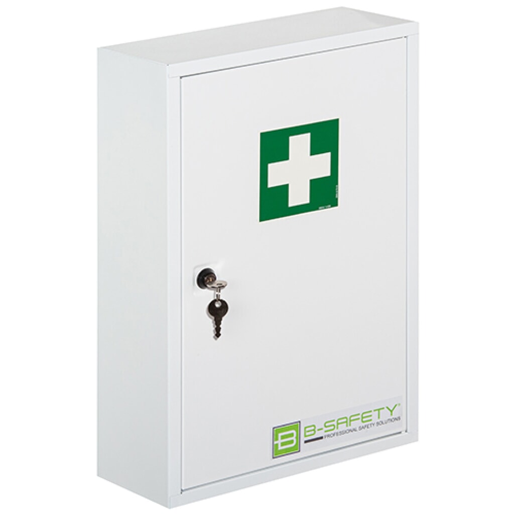 B-Safety Verbandschrank CLASSIC, mit Füllung DIN 13157 Produktabbildung Nr. 1: B-Safety Verbandschrank CLASSIC, mit Füllung DIN 13157