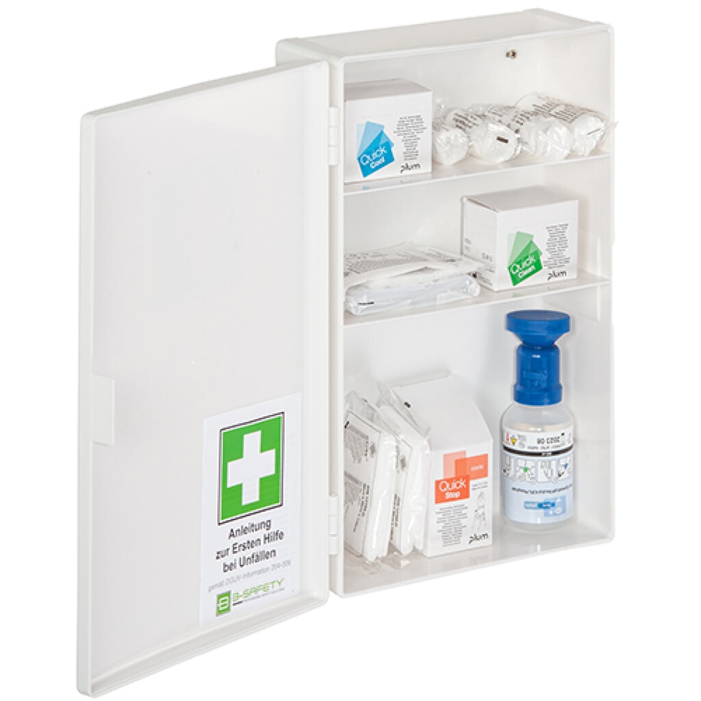 B-Safety Verbandschrank ECO No.1, mit Füllung DIN 13157 Produktabbildung Nr. 2: B-Safety Verbandschrank ECO No.1, mit Füllung DIN 13157
