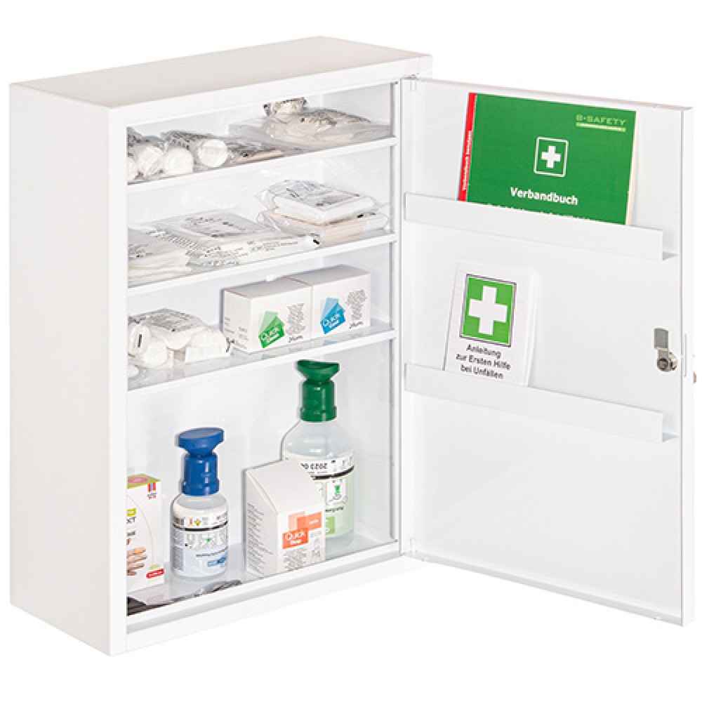 Produktabbildung Nr. 2: B-Safety Verbandschrank PREMIUM, mit Füllung DIN 13157