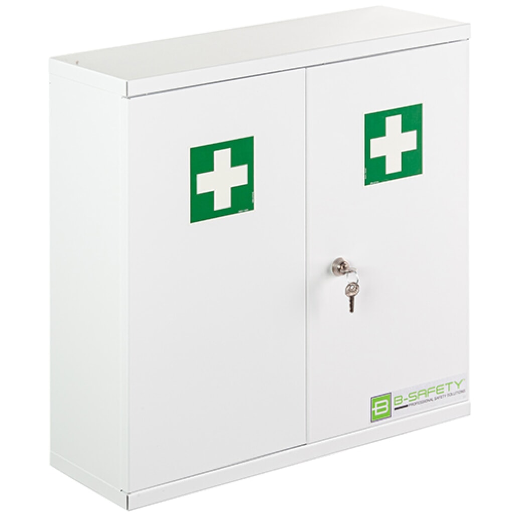 B-Safety Verbandschrank PREMIUM plus, mit Füllung ÖNORM Z 1020-1 Produktabbildung: B-Safety Verbandschrank PREMIUM plus, mit Füllung ÖNORM Z 1020-1
