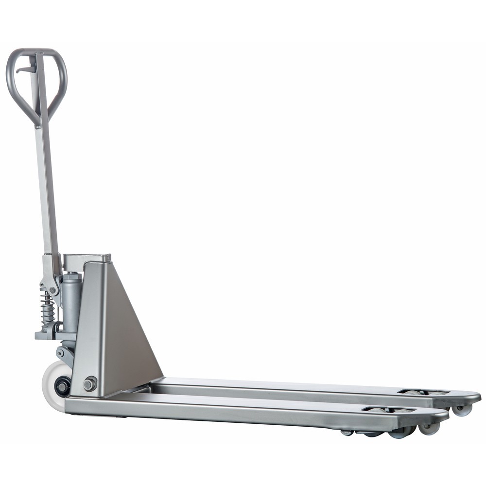 Produktabbildung Nr. 8: Edelstahl-Handhubwagen INOX, GL 1.130 mm, Nylon, Tandemrollen