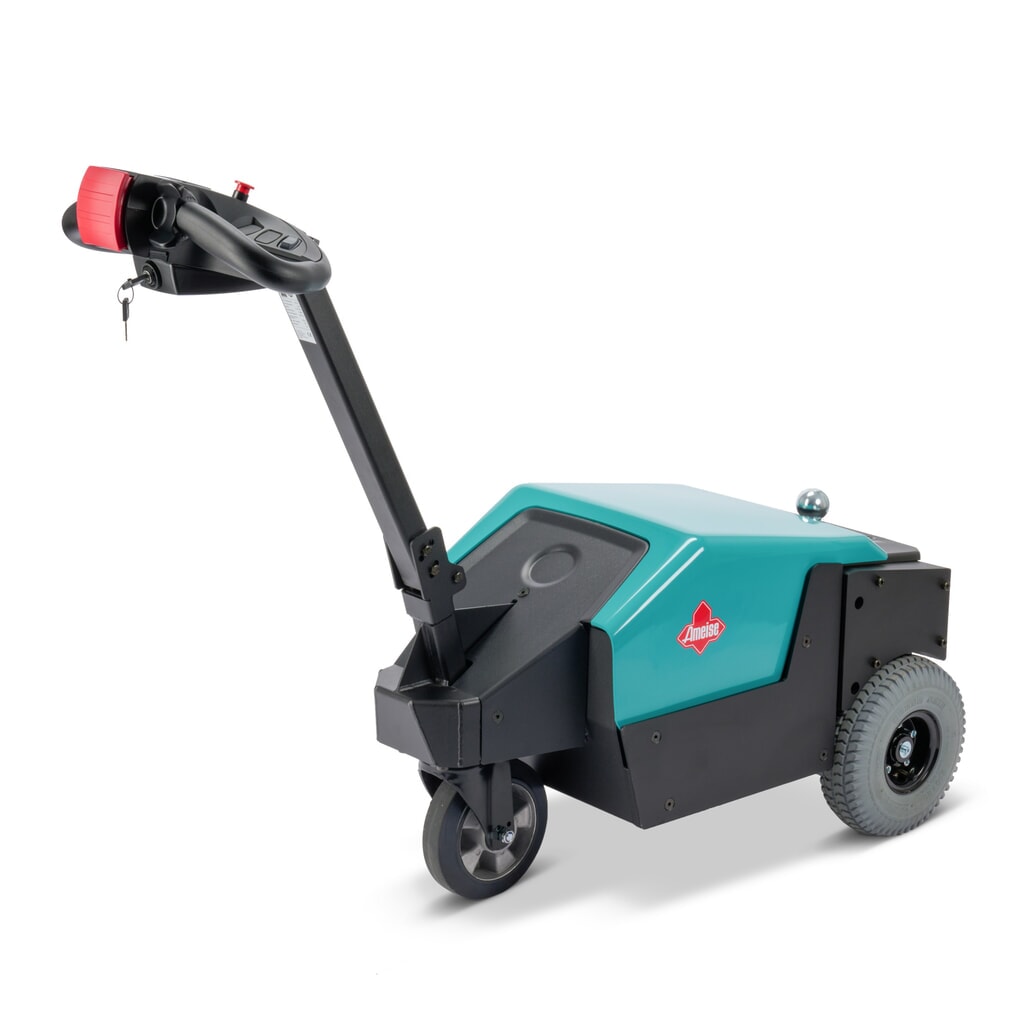 Elektro-Schlepper Ameise® TTE 2.0 inkl. Kupplung mit Kugelkopf und Steckbolzen Produktabbildung: Elektro-Schlepper Ameise® TTE 2.0 inkl. Kupplung mit Kugelkopf und Steckbolzen