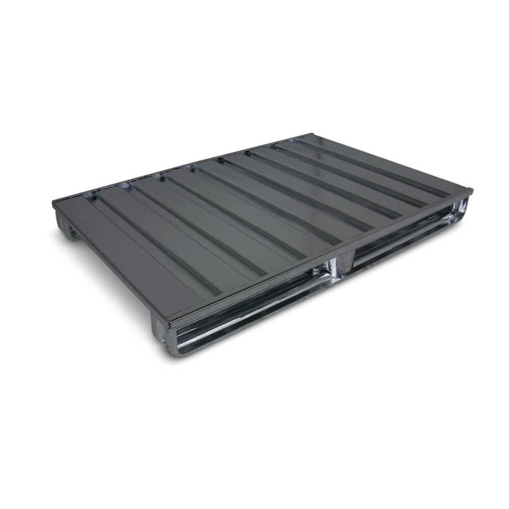 Stahlblech-Flachpalette HESON®, feuerverzinkt
