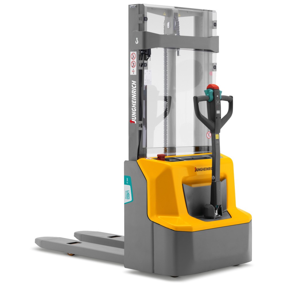 Produktabbildung Nr. 5: Jungheinrich Elektro-Hochhubwagen AMC 12, Zweifach-Teleskop-Hubgerüst, Hubhöhe 2.900 mm, Tragfähigkeit 1.200 kg