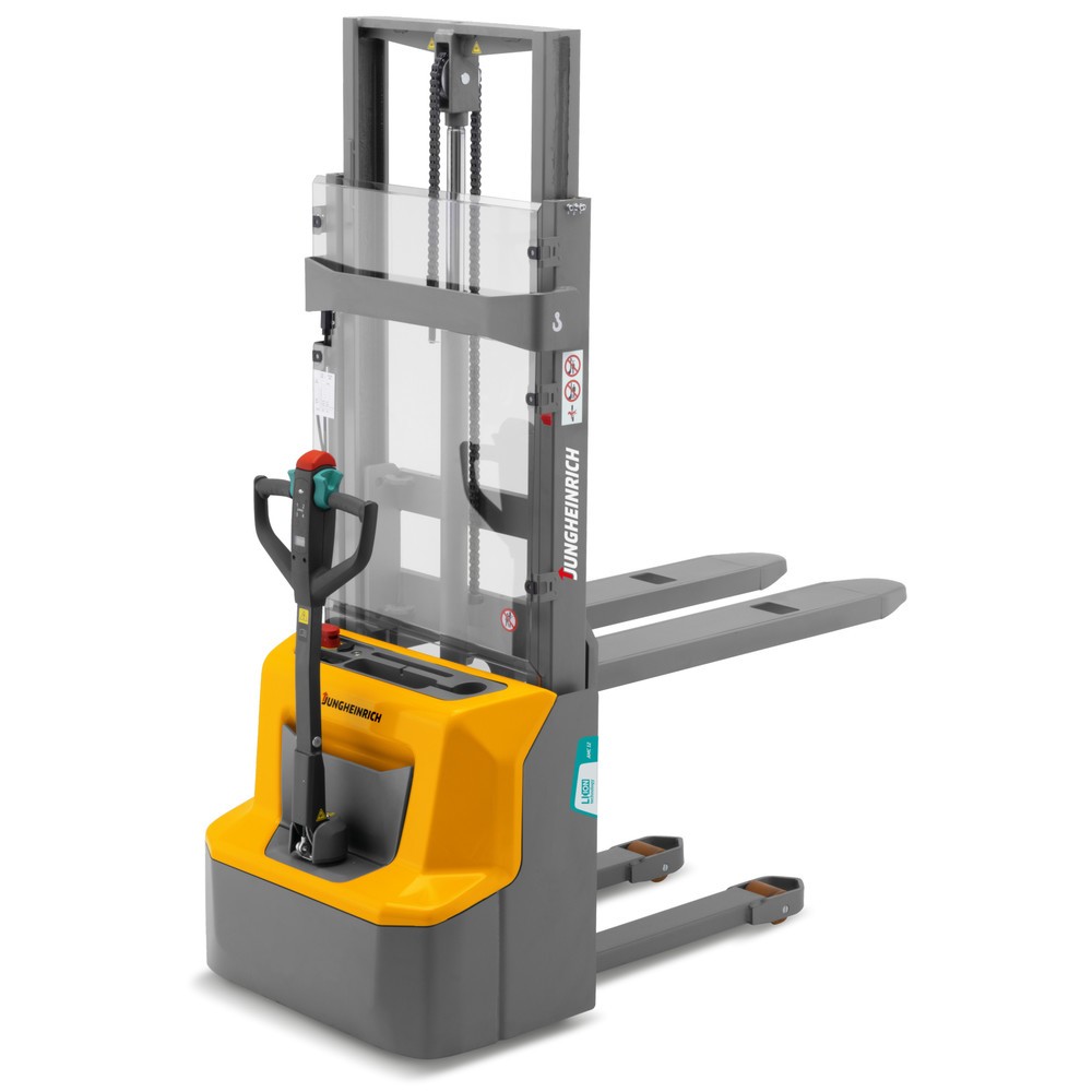 Produktabbildung Nr. 10: Jungheinrich Elektro-Hochhubwagen AMC 12, Zweifach-Teleskop-Hubgerüst, Hubhöhe 2.900 mm, Tragfähigkeit 1.200 kg