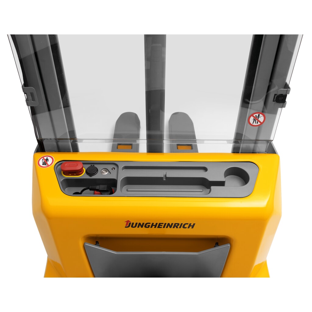 Produktabbildung Nr. 5: Jungheinrich Lithium-Ionen-Hochhubwagen AMC 12z, Tragfähigkeit 1200 kg, Zweifach-Teleskop-Hubgerüst, Hubhöhe 2900 mm