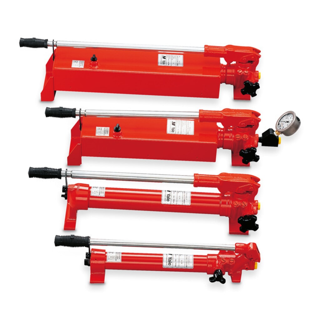 Produktabbildung: Yale® Handpumpe HPS-1/0,7A, hydraulisch, einstufig, Tankvolumen 7 Liter