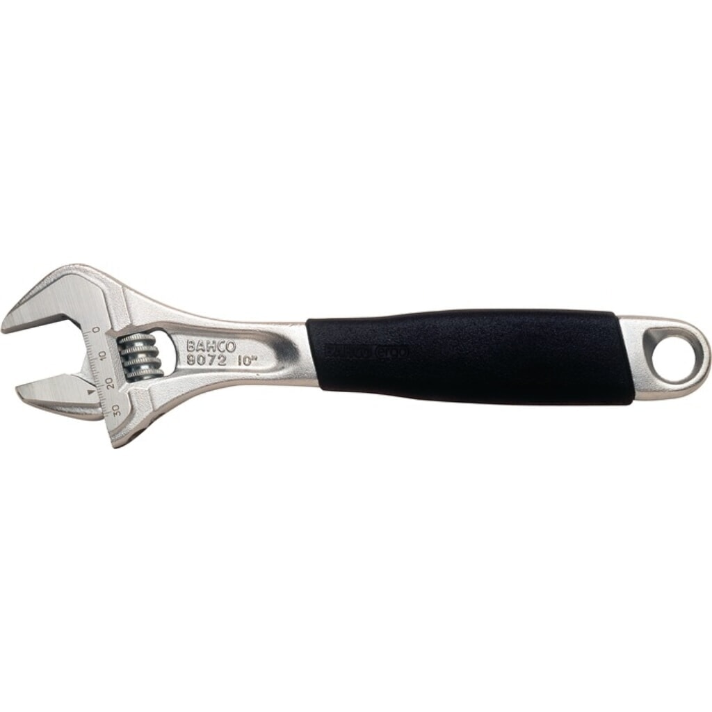 BAHCO Rollgabelschlüssel 9070C max.20mm L.158mm m.Einstellskala,Ku.-Griff Produktabbildung: BAHCO Rollgabelschlüssel 9070C max.20mm L.158mm m.Einstellskala,Ku.-Griff