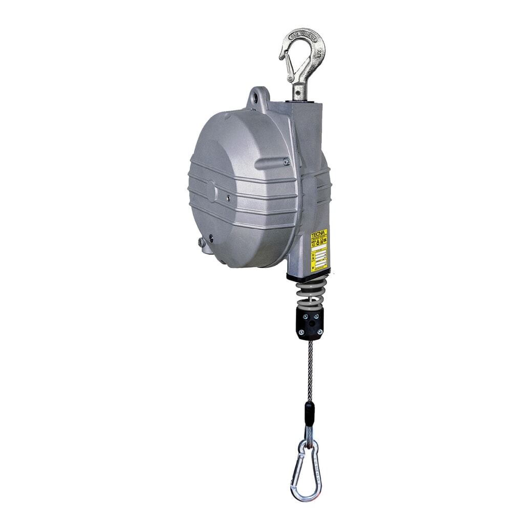 Balancer 935X für EX-Schutzzonen, stufenlose Arretierung, Aluminiumgehäuse, Seilauszug 2 m, TK 4-7 kg Produktabbildung: Balancer 935X für EX-Schutzzonen, stufenlose Arretierung, Aluminiumgehäuse, Seilauszug 2 m, TK 4-7 kg